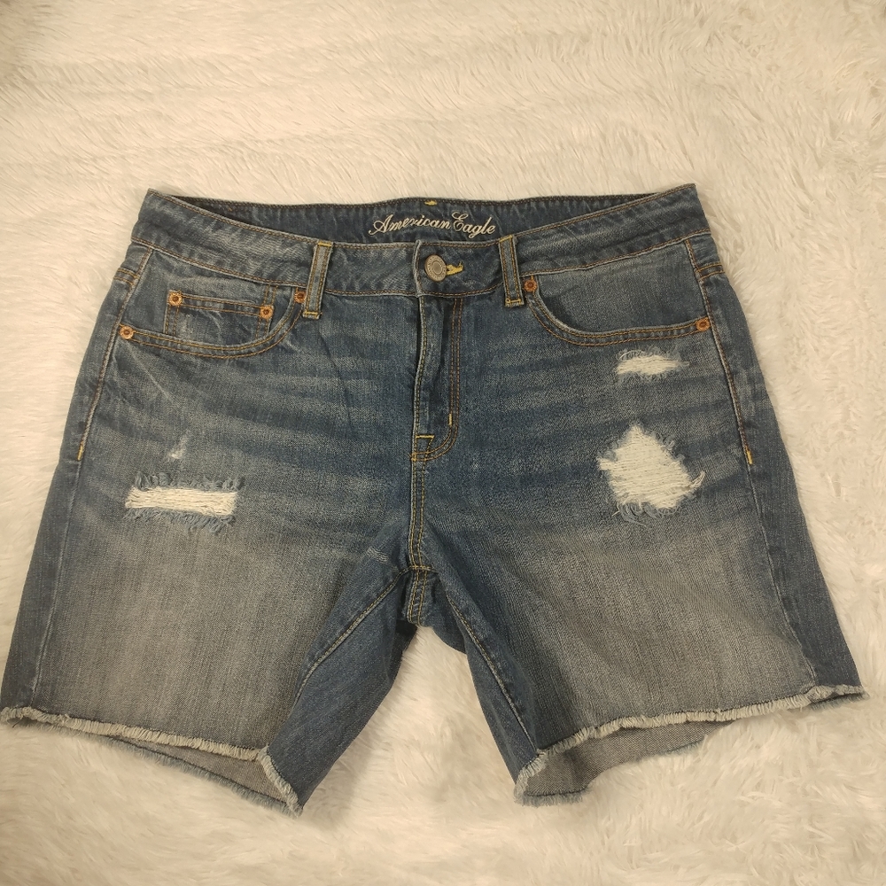American Eagle Denim Shorts Sz 10